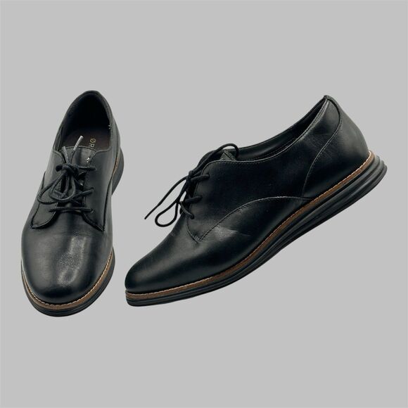 Cole Haan Shoes - Cole Haan Original Grand PLN Oxford Black Leather Shoes Womens Size 7.5 C W15291